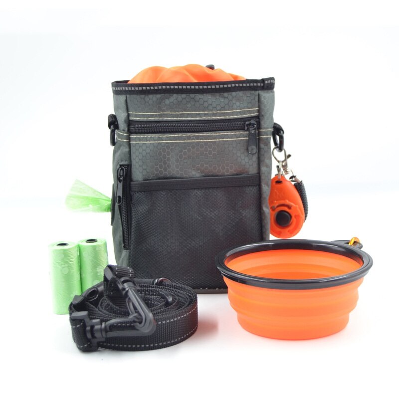 Pet Dog Training Set Snack Treat Pouch Dog Training Tool Set Multi-functional Convenient Easy To Carry Pet Training Tools