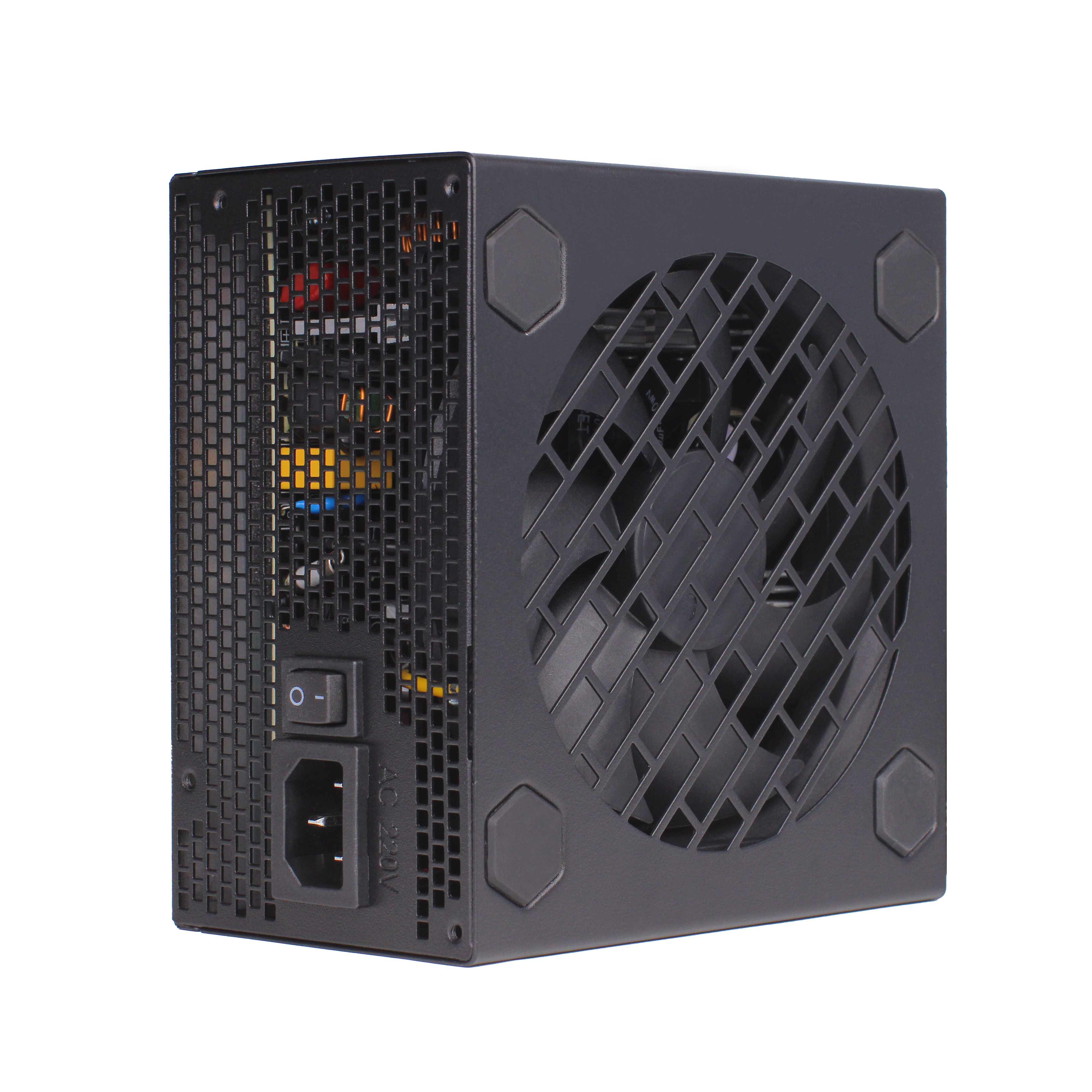 Aigo AP Zasilacz PC 550W 650W 750W Diy Gaming 80PLUS 230V EU 120MM Wyciszony wentylator ATX Komputer stacjonarny Gamer Fonte PSU Do rx 580