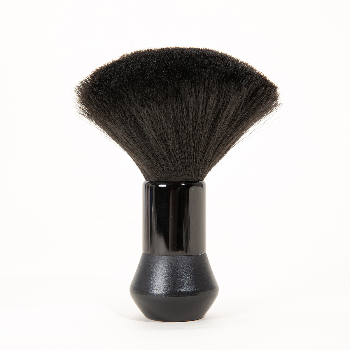 Cepillo suave de peluquería, plumero de limpieza del cabello para el cuello, cepillo de corte de pelo, herramientas de cepillo de corte de pelo para barbería, color negro: Verde