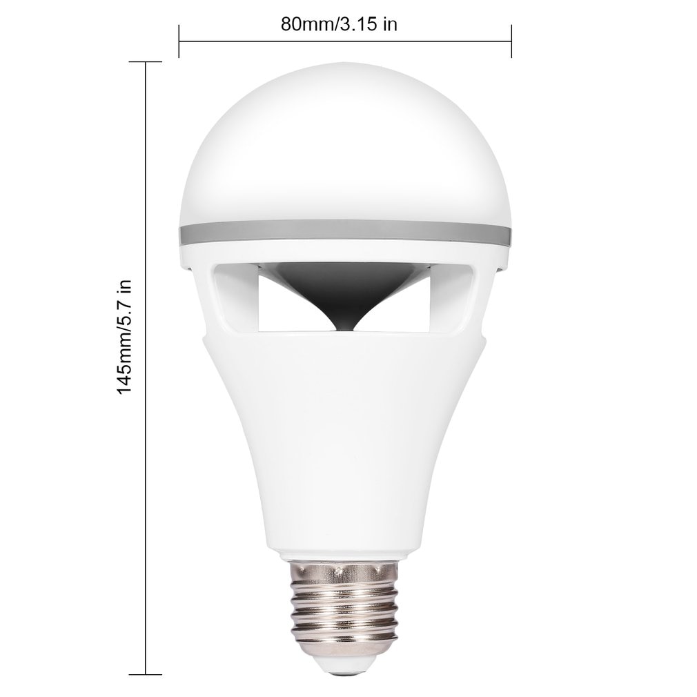 Clever Angenehm RGB Farbwechsel Musik Ball LED Licht E27 Birne Lautsprecher Fernbedienung Gesteuert Über APP Kontrolle