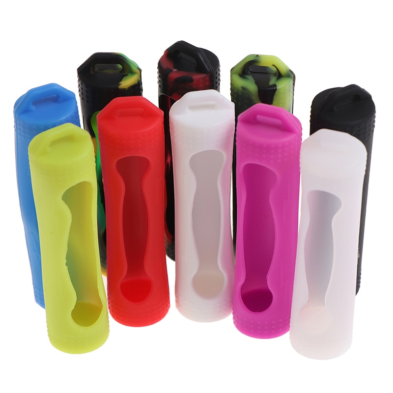 1PCS Silicone Sleeve Cover Case For 18650 Battery Protective Bag Pouch Battery Storage Box