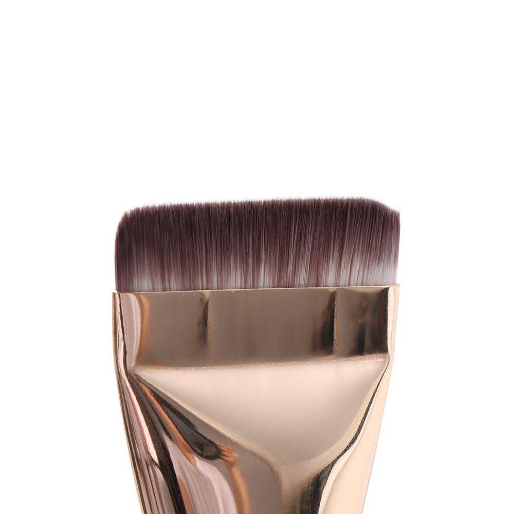 Pinceau de maquillage ultra fin pour femmes, outils de maquillage, fond de teint lisse, léger, contour plat, biseauté multifonction