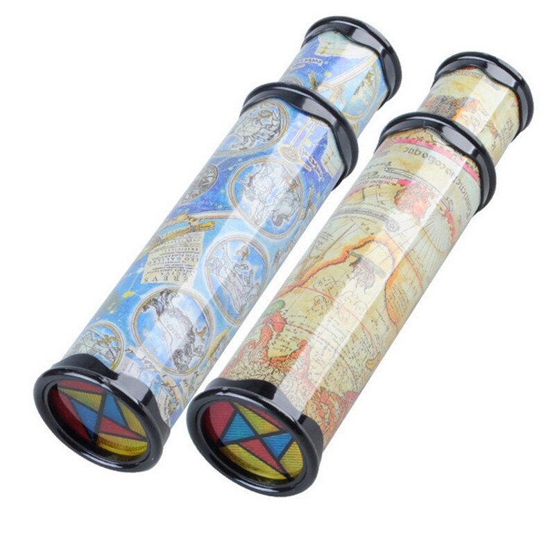 30 cm Pädagogisches Rotierenden Magie Kaleidoscopes 3D Glas Phantasie Vorschule Klassische Spielzeug für freundlicher Baby freundlicher Puzzle holz Spielzeug