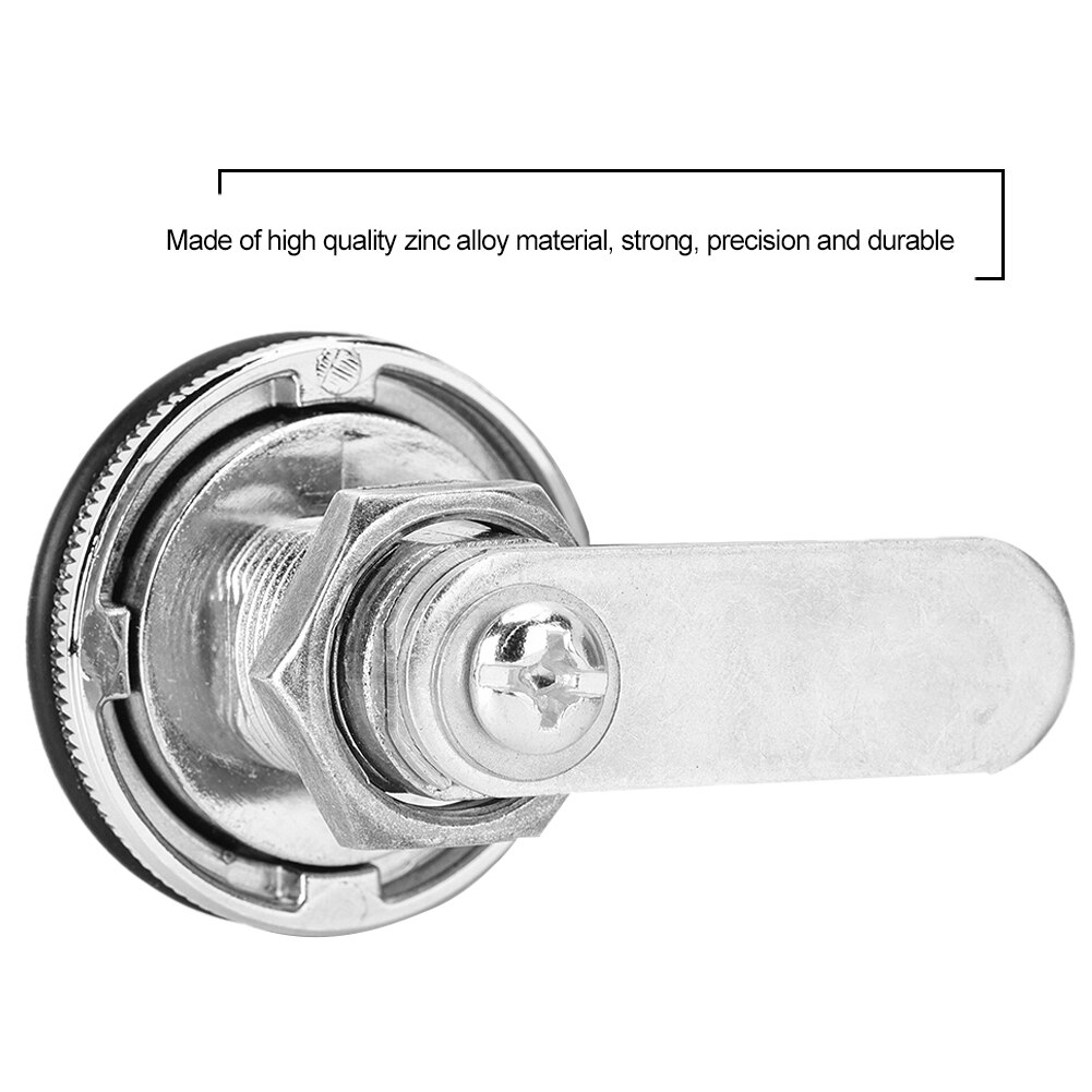 Zinc Alloy 3 Digit Code Combination Cam Coded Lock Password Cabinet Drawers Mechanical Lock