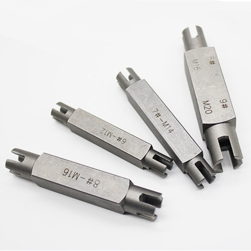 Hexagonal Double-head Broken Tap Extractor Easy Out Wire Screw Damaged Nut Bolt Remover Tool