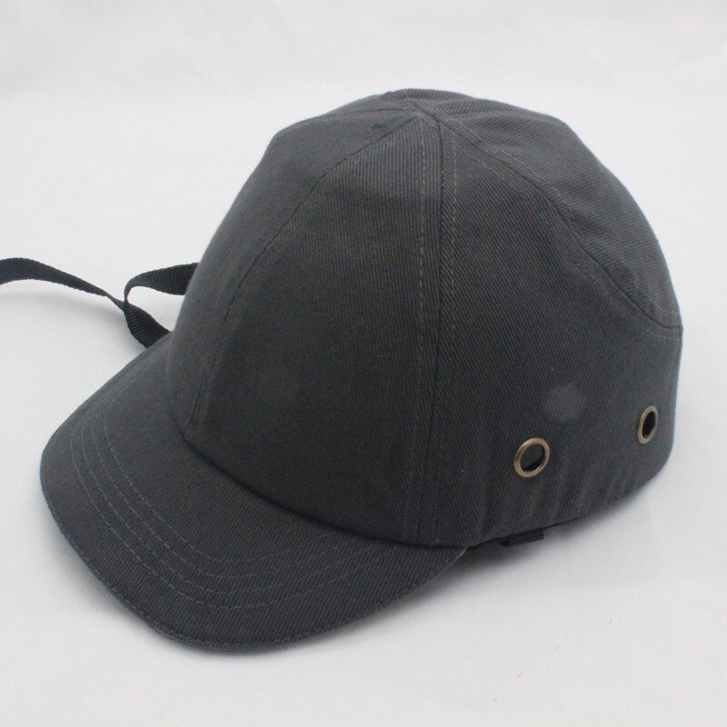 Travail sécurité bosse casquette casque coquille adulte homme Anti-fracassant Baseball chapeau en plastique dur Sports Style extérieur usure Protection de la tête: grey