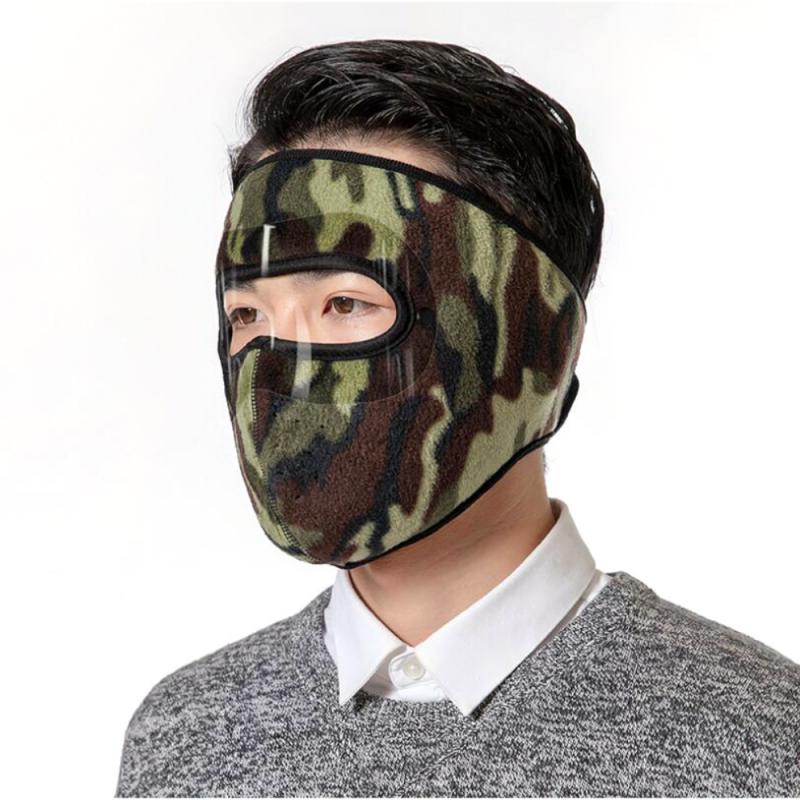 Mascarilla facial antiviento y cálida para ciclismo, máscara de protección ocular extraíble, antiniebla, para invierno, para mantener el calor: 07