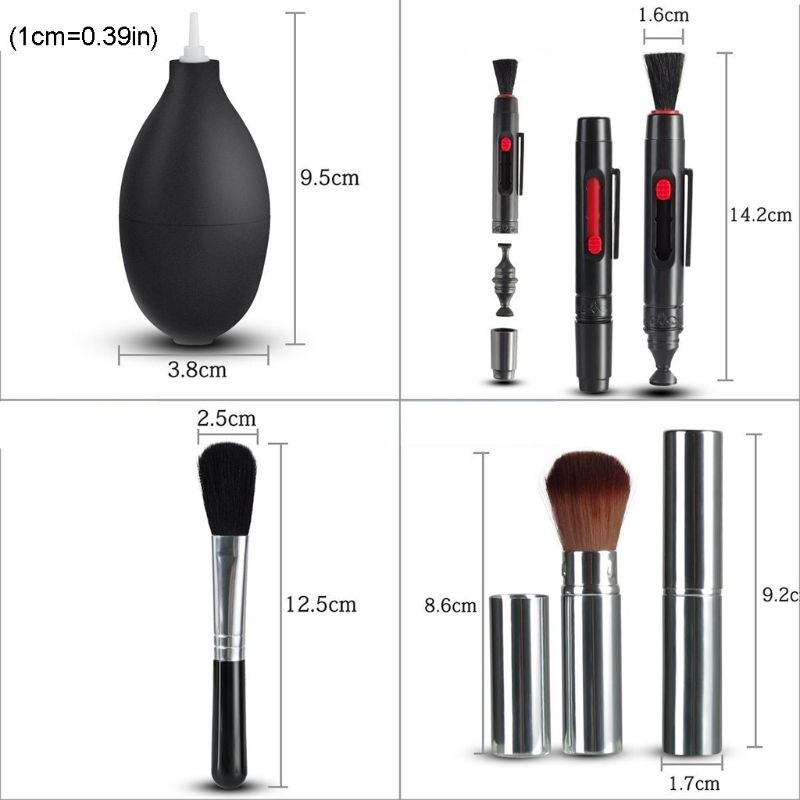 DSLR Camera Cleaning Kit Profession Digital Camera Cleaning Kit for Len Cleaning 24BB