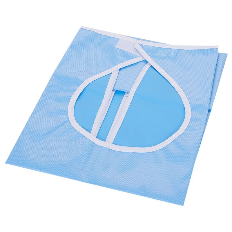 Comprimento impermeável adulto do babador do arroz do babador do escape-prova 65cm largura 45cm