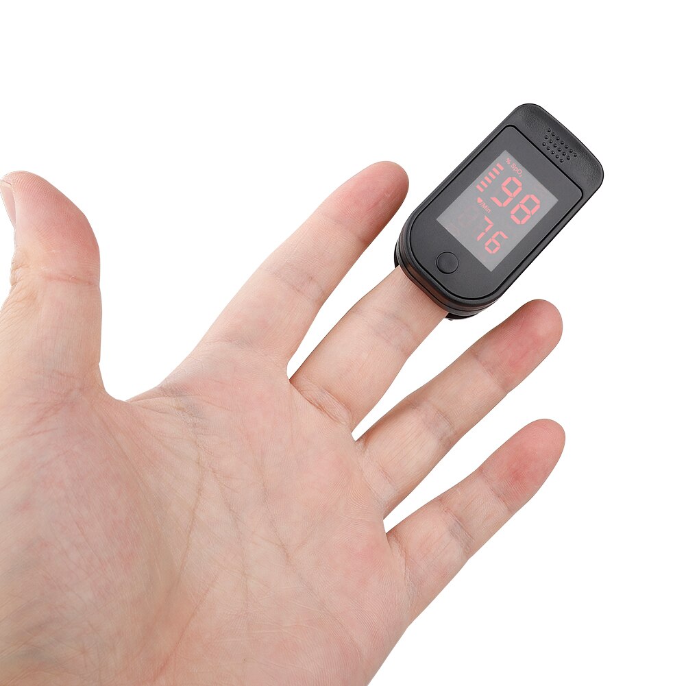 Tragbare Finger Blut Oximeter Pulsoximeter Pulsoximeter Sättigung Monitor Blutdruck Meter Herz Bewertung Detektor