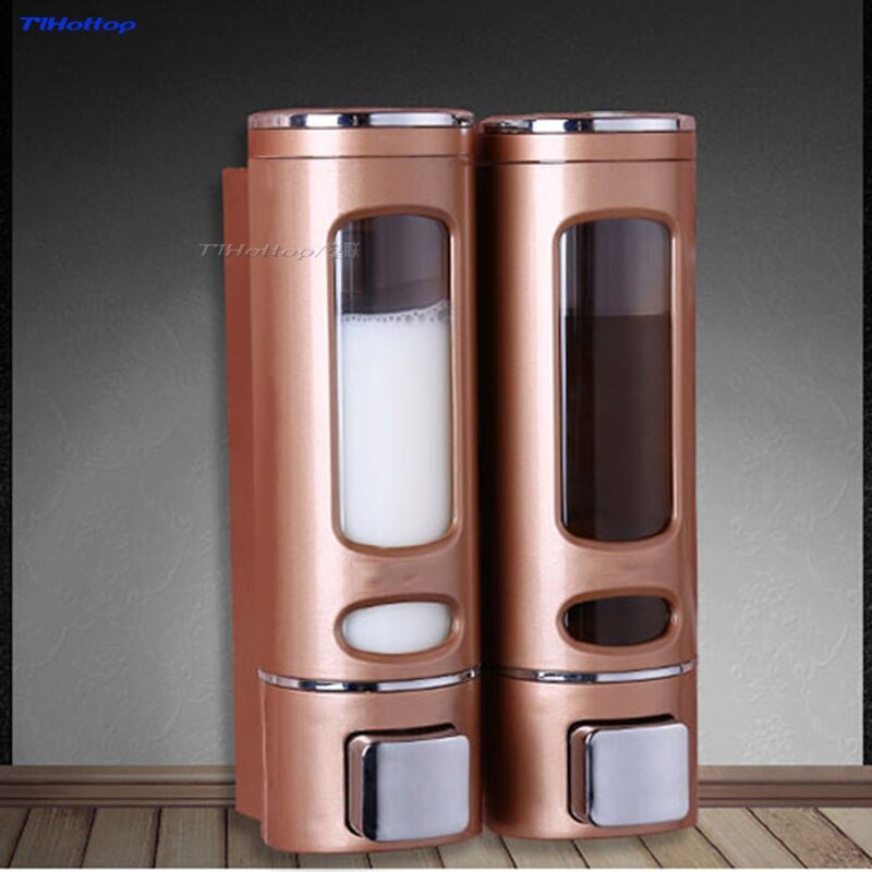 B Wall Mounted Shampoo Soap Sanitizer Dispenser Single / Double