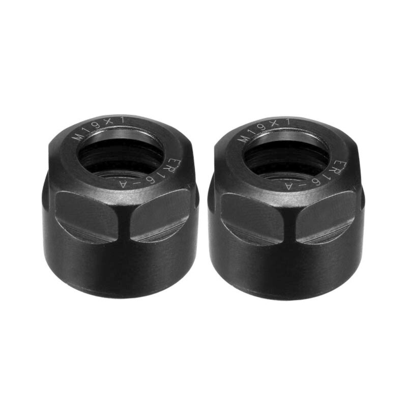 ER11A ER16A ER20A tuerca hexagonal de sujeción para torno de Portabrocas de fresado CNC 2 uds