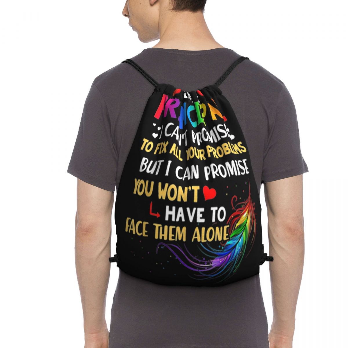 I Am A Principal I Cant Promise To Fix All Your Problems Movie Discount Rock Bags Backpack Bag