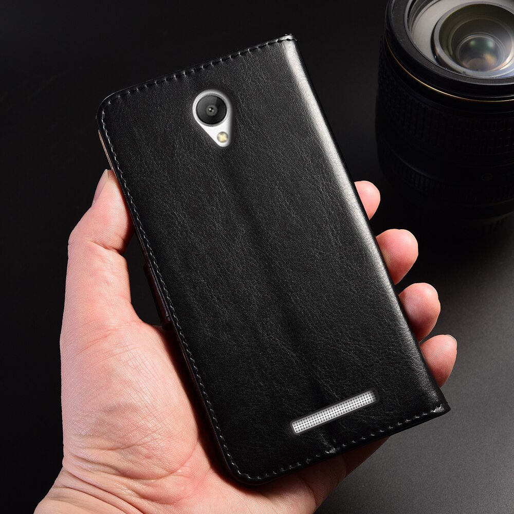 Funda con tapa para Xiaomi Redmi Note 2, funda con soporte para Xiaomi Redmi Note 2