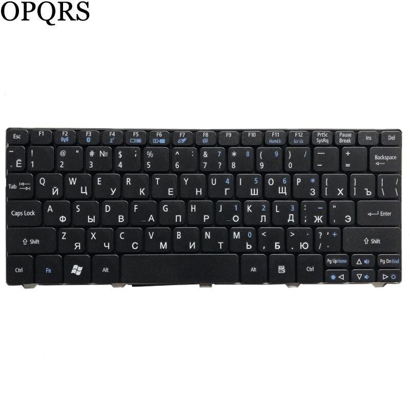 Til acer aspire one  d255 d260 d257 d270 d255e 522 aod 257 aod 260 ao521 ao532 ao533 532 532h 521 533 ru russisk keyboard laptop