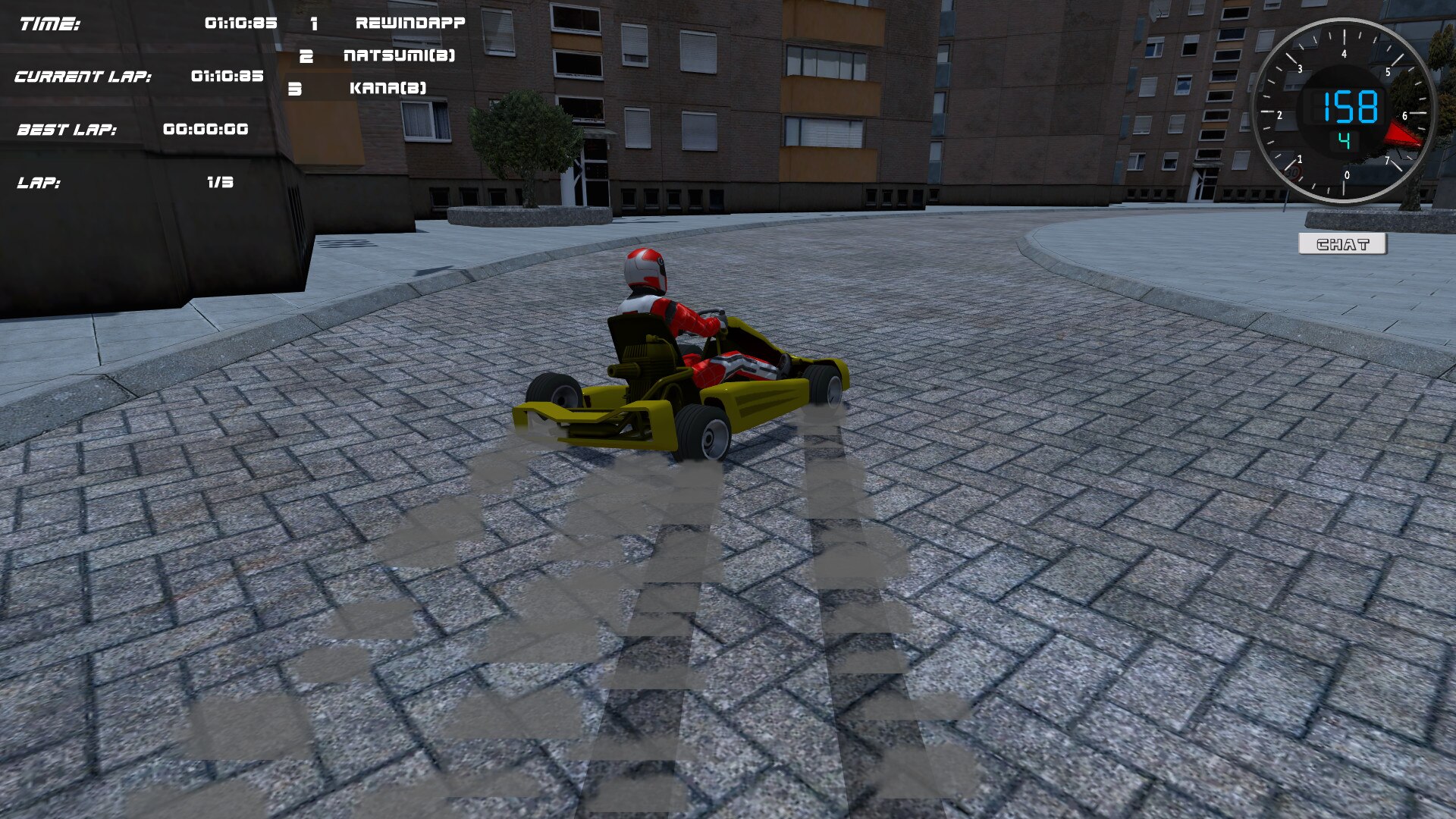 Simulateur de Karting-jeu vidéo pour pc et ordinateur portable