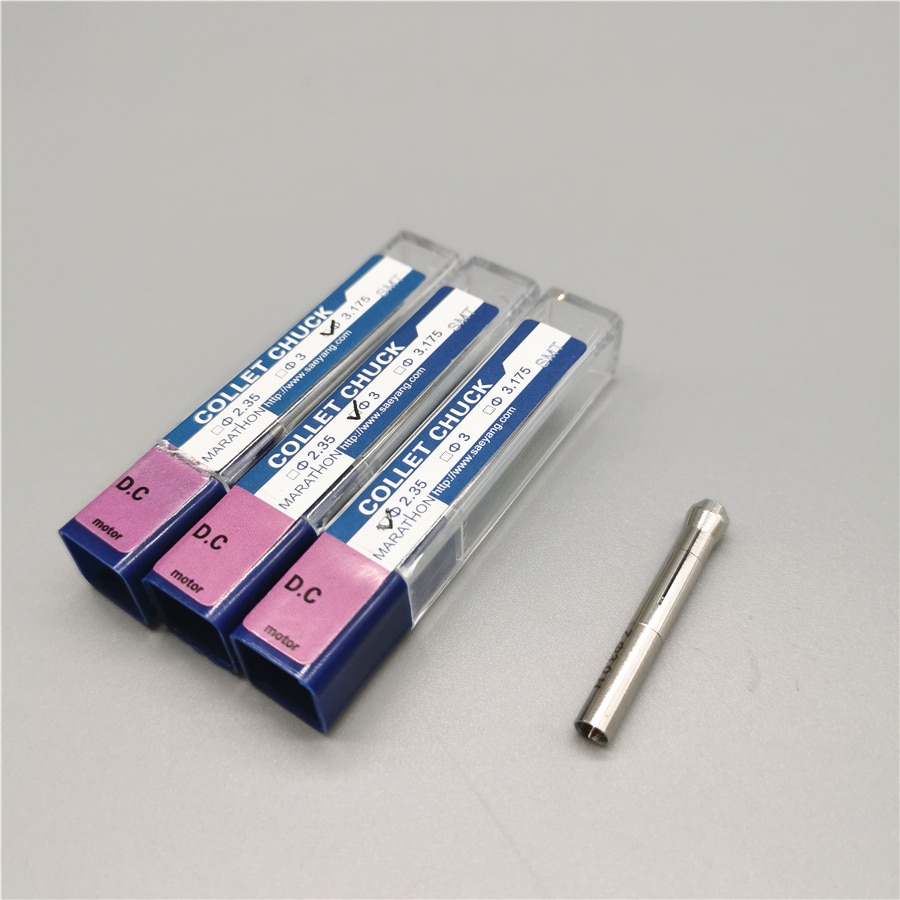 3 tipos de portabrocas nuevas para perforadoras eléctricas de uñas de 210 102L 105L Micromotor