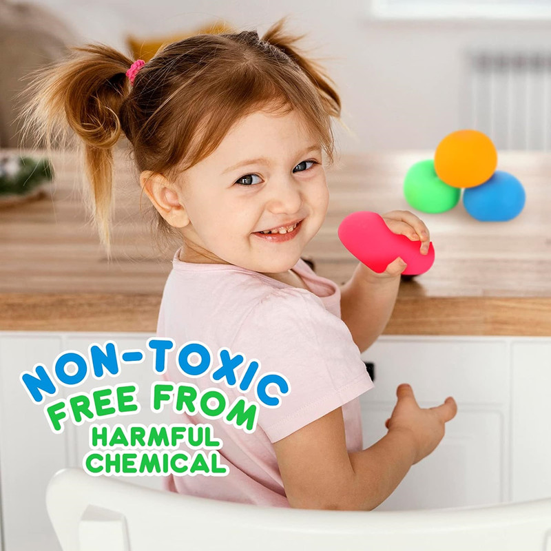 Balles anti-Stress Squishy, jouets de résistance, soulagement du Stress sensoriel, jouets de thérapie des mains, balle à presser pour enfants et adultes