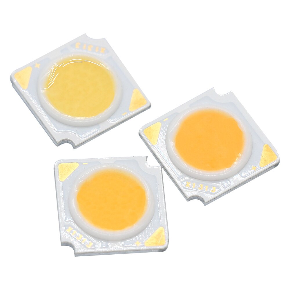 10 Uds Chip COB 3W 5W 7W 10W 12W 15W 18W 300mA 1313 cuentas de luz LED de cristal Bridgelux integradas para focos de techo de bombilla LED