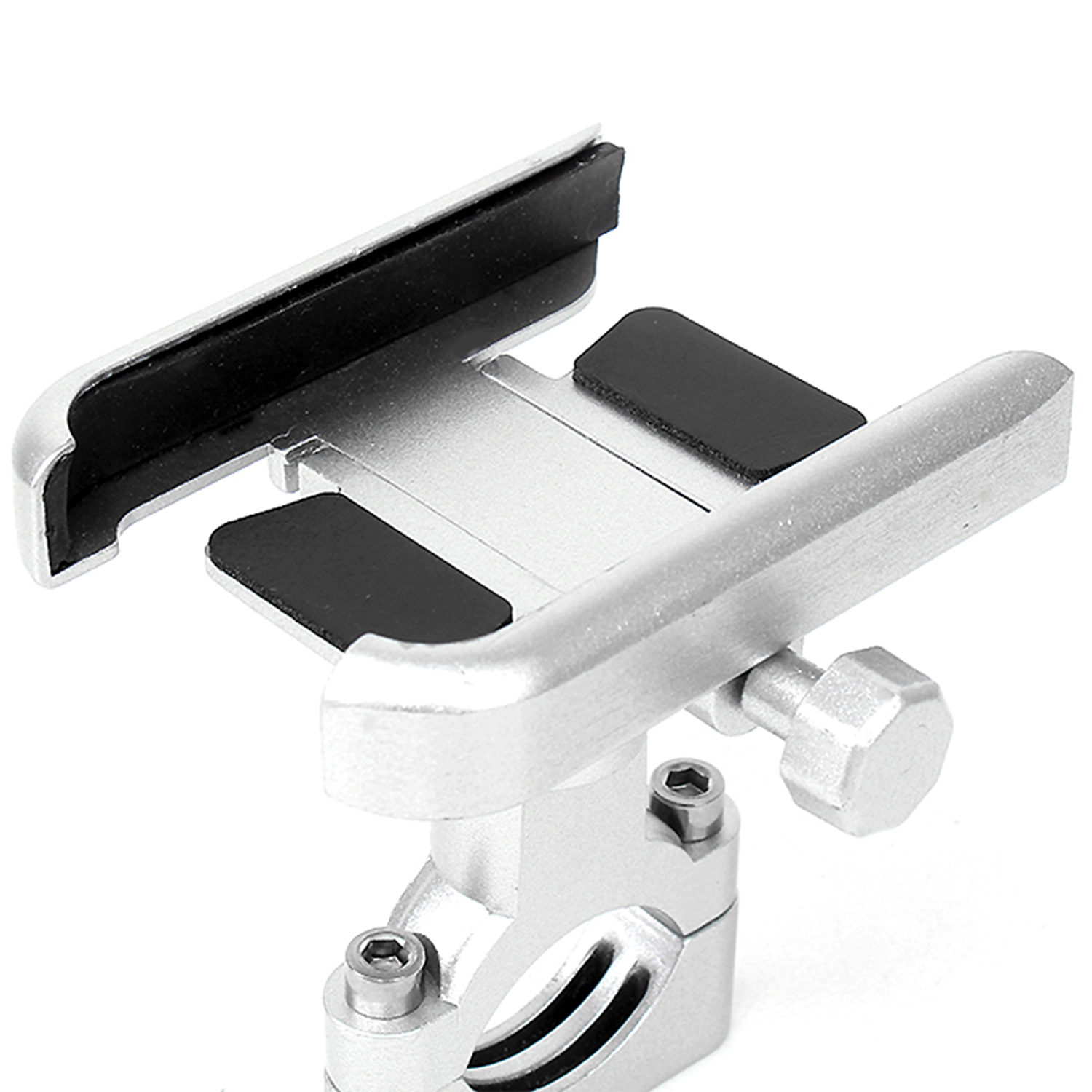 Motorcycle Bicycle Adjustable Phone Holder Mount Bike Handlebar Mobile Phone Holder Clip for 4-6.5inch Smart Mobile Phone