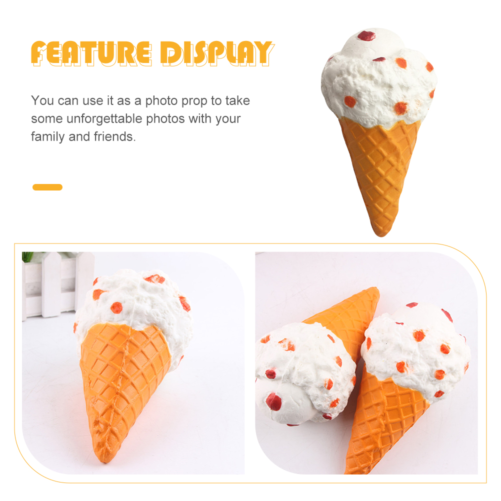 Squeeze Artificial Ice Cream Kid Torch Ice-cream Ice-cream Cone Stress