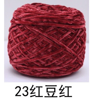 250g Velvet Yarn Soft Protein Cashmere Yarn Silk Wool Baby Yarn Crochet Knitting Yarn Cotton Baby Wool DIY Hand-knitted Sweater