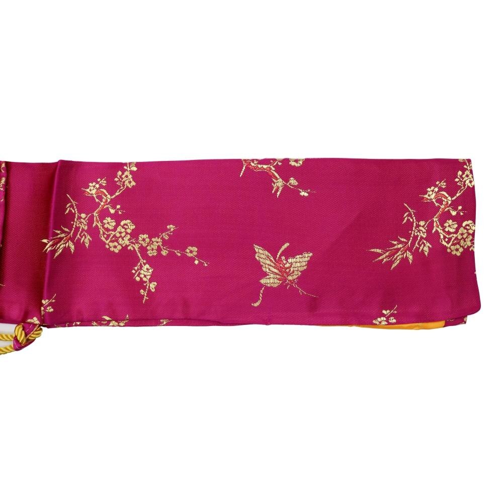 Rose Silk Butterfly and Flower Katana Wakizashi Tanto Japanese Samurai Sword Bag