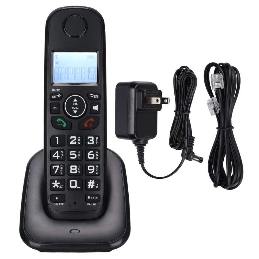 Telefono Cordless digitale espandibile vivavoce multifunzione Cordless telefono fisso domestico per Home Office Hotel Business US Plug