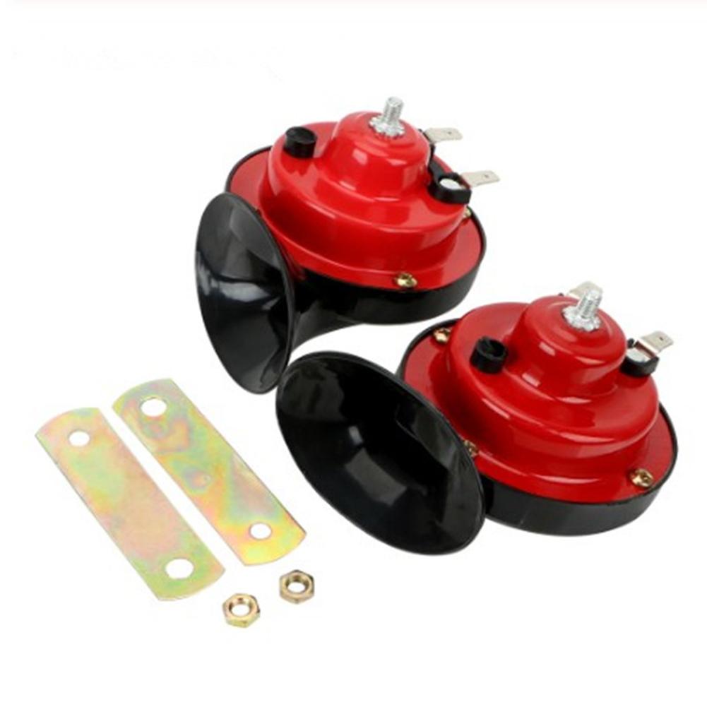 Bocina en forma de caracol para coche, Claxon compacto de 150DB, 12V, para motocicleta, coche, camión, barco, piezas de modificación