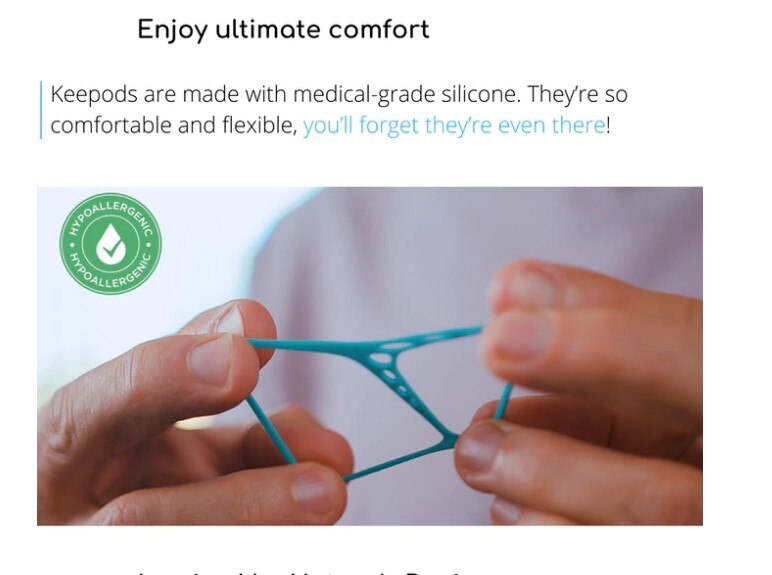 Keepods Keeps Your Earbuds Secure, No Matter The Activity
