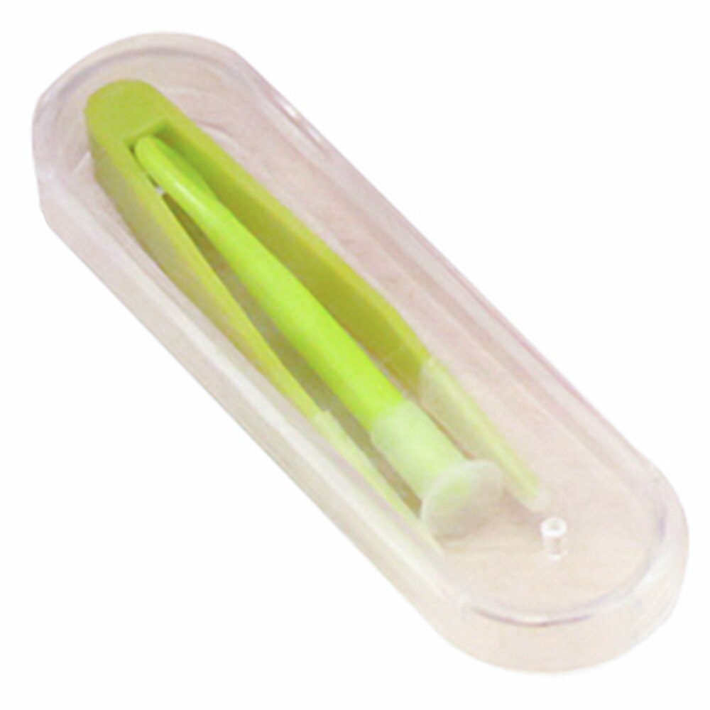 1 Set Multicolor Contactlenzen Pincet En Zuig Stick Voor Speciale Klemmen Tool Contact Lens Inserter Remover: Green