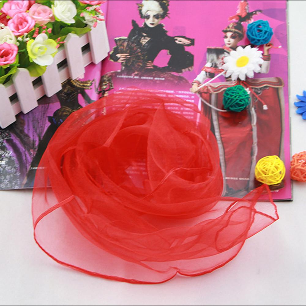 Kids Performance Dance Scarves Children Kindergarten Bright Candy Color Scarf