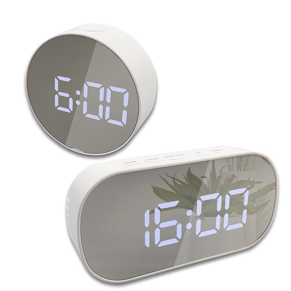 1PC Display Alarm Clock Digital Thermometer Calendar Display Date Desk Table Clock Travel Ectronic Mini Clocks