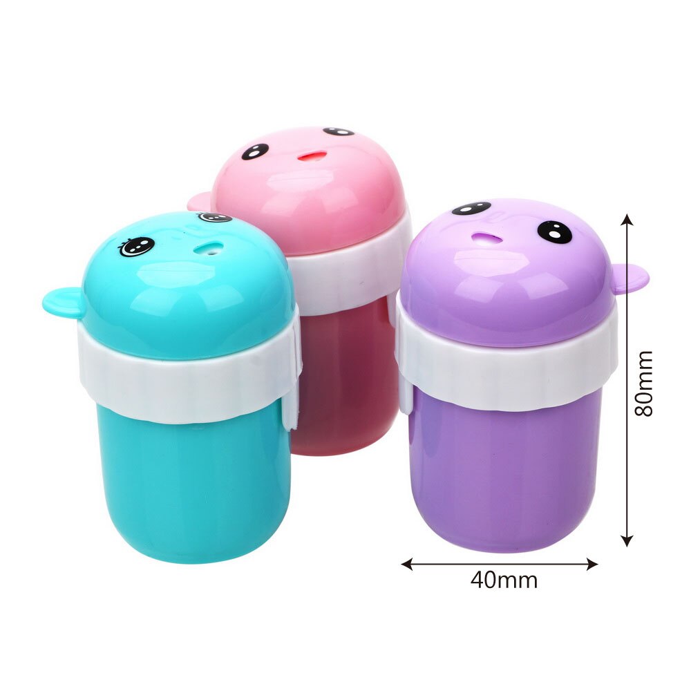 HILIFE Toothpick Storage Box Expression Toothpick Jar Rotate Simple Style Toothpick Holder