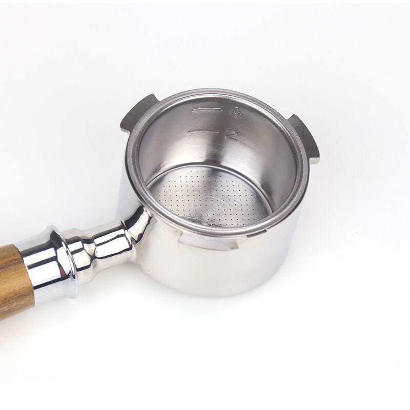 Cesta de Repuesto de filtro de 51mm para máquina de café, 1/2/4 tazas, portafiltro sin fondo para Delonghi EC680/EC685, piezas de máquina de Espresso
