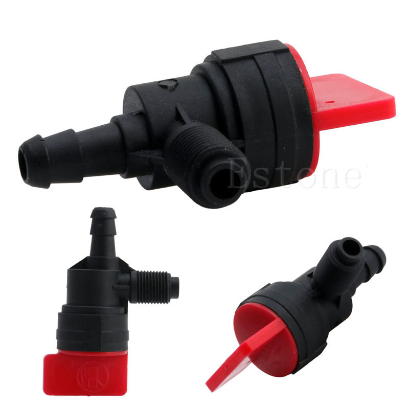 Threaded Inline 1/4" Valves 90 Degree Gas Fuel Shut Cut Off Fr Briggs & Stratton