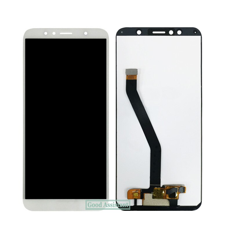 5.7 inch For Huawei Honor 7C AUM-L41 LCD DIsplay + Touch Screen Digitizer Assembly With Frame For Huawei Honor 7A Pro AUM-L29: White no frame