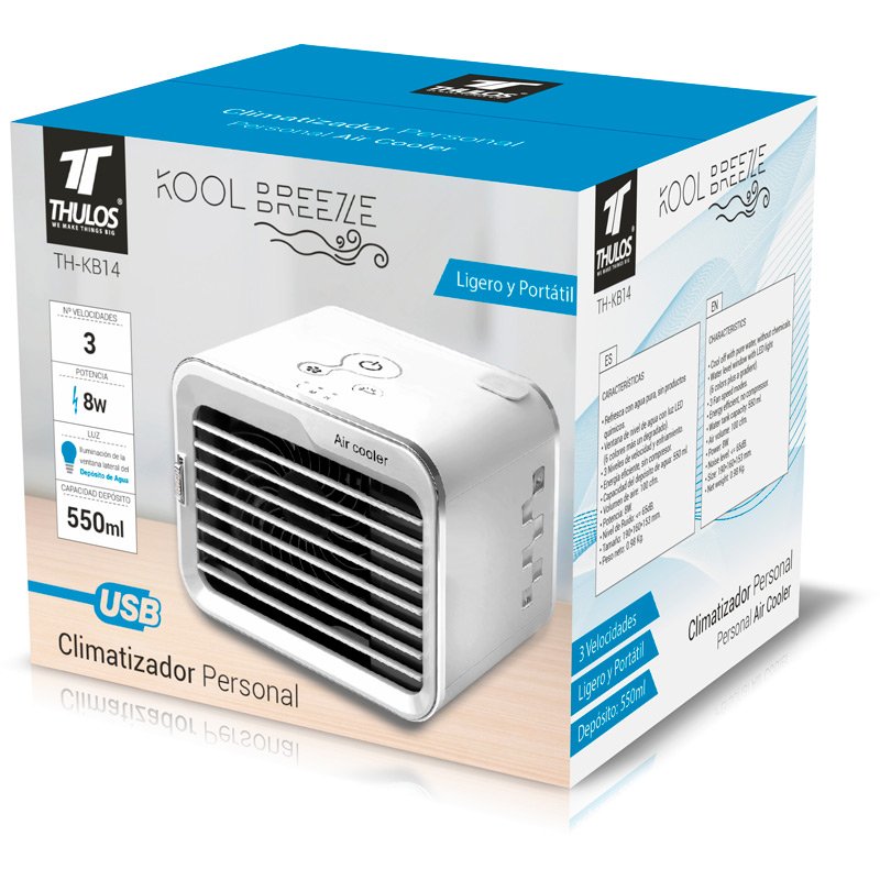 Enfriador de aire personal. THULOS KOOL BREEZE TH-KB14