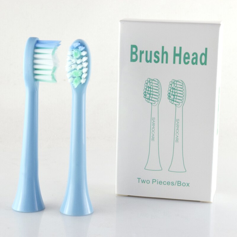 10 kpl sähköhammasharjan pään vaihto sarmocare  s100 ja  s200 ultraääni sähköhammasharjan hammasharjan pää