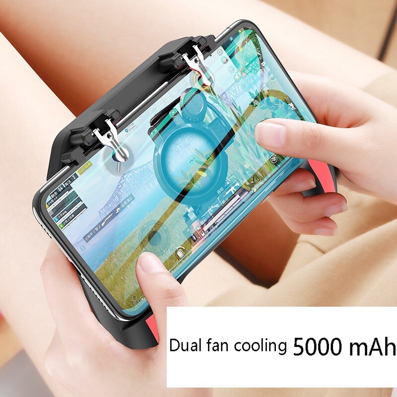 H10 Plug-in Gamepad Controller Joystick, Used to Release the Trigger Dual Cooling Fan Game Radiator