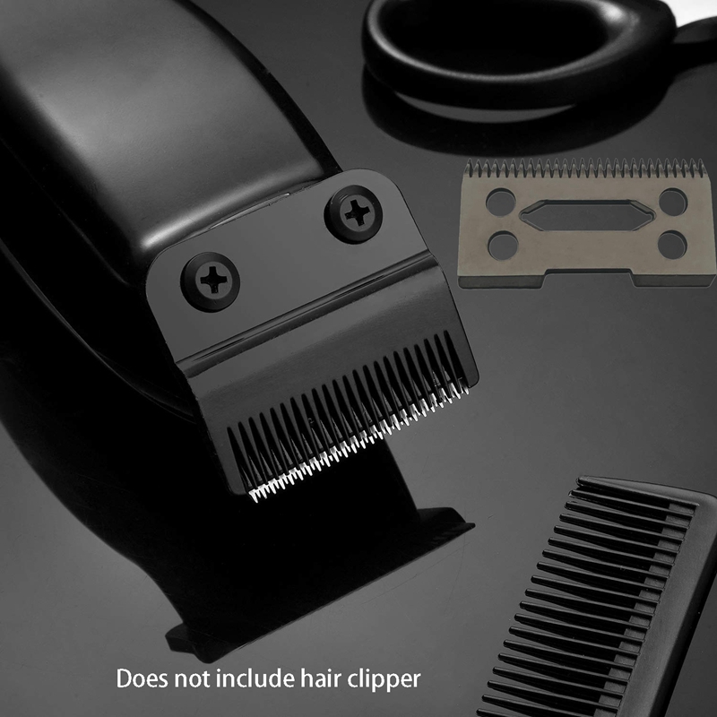 Ceramic Blade Ceramic Replacement Cutter ,28 Teeth Ceramic Clipper Blade Replacement Cutter 2-Hole Clipper,Black