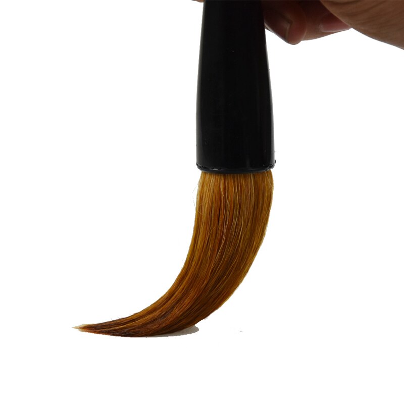 Chinese Calligraphy Brushes Pen Multiple Hairs Chinese Traditional Hopper-shaped Brush Weasel Hair for Chinese Painting Writing