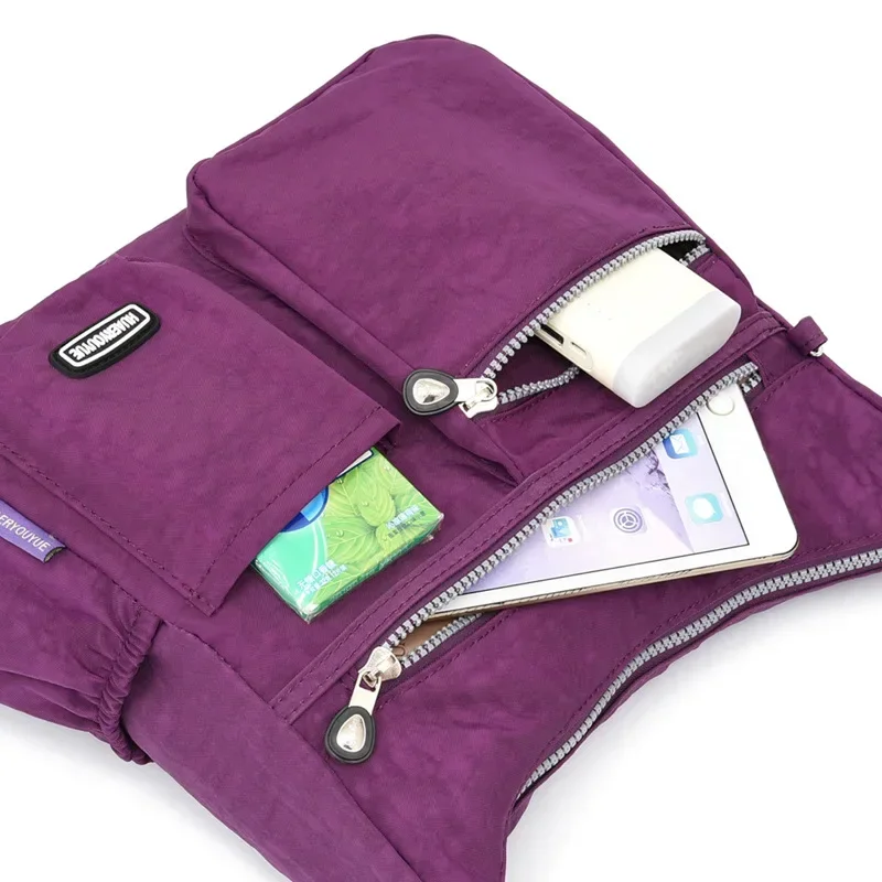 Outdoor crossbodytassen voor dames met antidiefstalvak, lichtgewicht, waterbestendige portemonnees en handtassen.