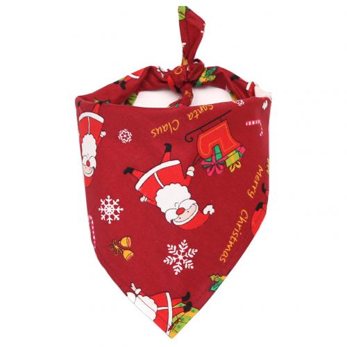 Noël chien chiot noël Elk flocon de neige | Flocon de neige, Bandana, bavoir serviette, foulard chien, produit chien accessoires fournitures de: Red Santa