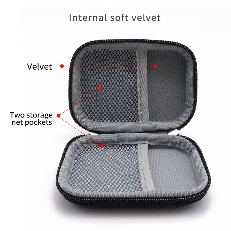 Portable Carrying Storage Bag For MP3 SD Card Holder Earphone Earbud USB Flash Drive Bag case SD Card USB Flash Drive Box