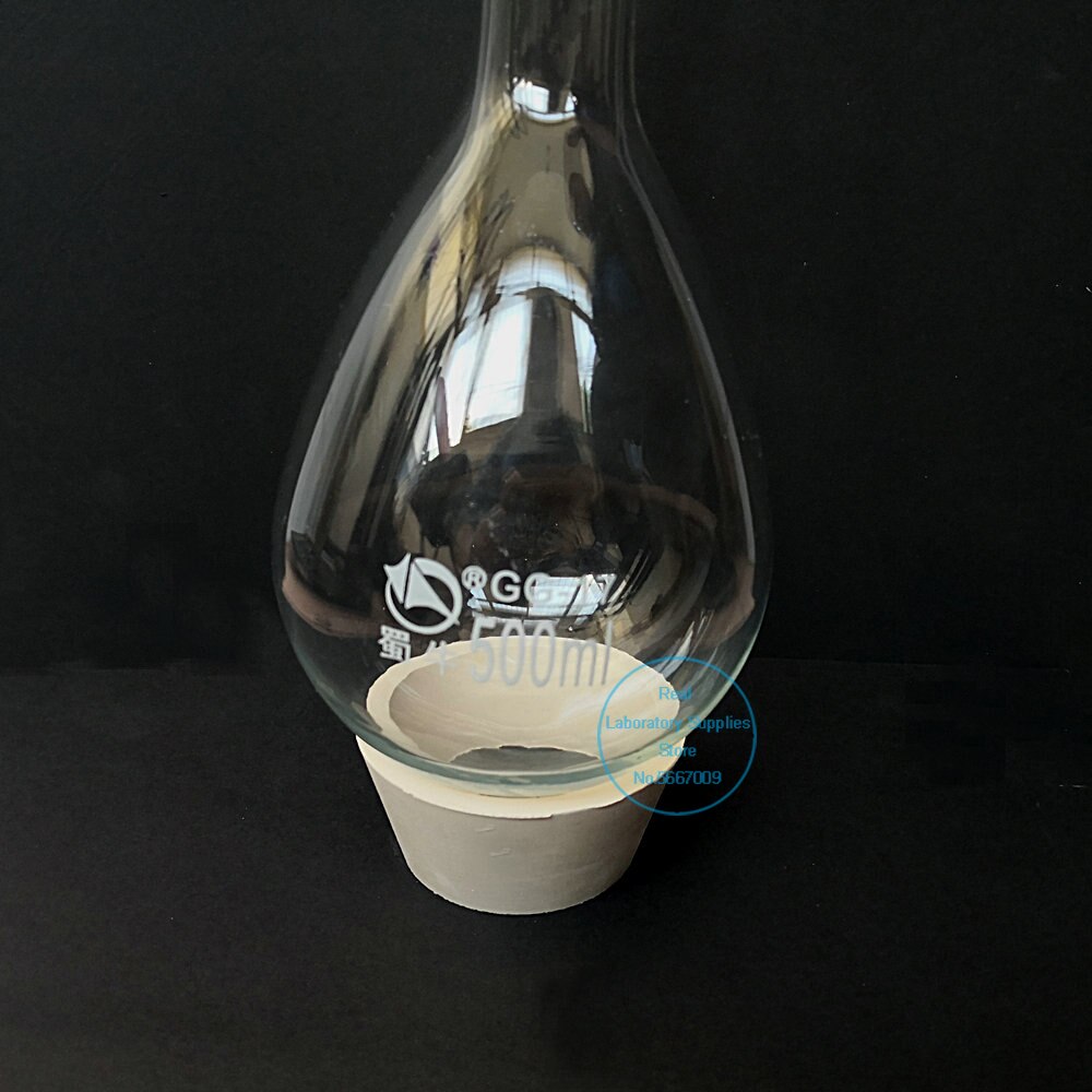 1 Pc Lab 50 Ml Tot 1000 Ml Kjeldner Kolf Hoge Borosilicaatglas Stikstof Vaststelling Kolf Lange Hals Ammoniak Stikstof kolf