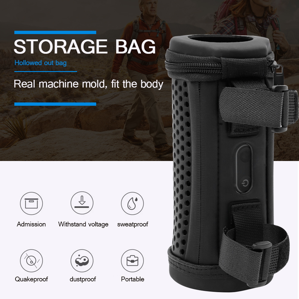 Étui de transport de protection pour JBL Flip 5, sac de rangement pour haut-parleur compatible Bluetooth, pochette de voyage Portable à coque rigide