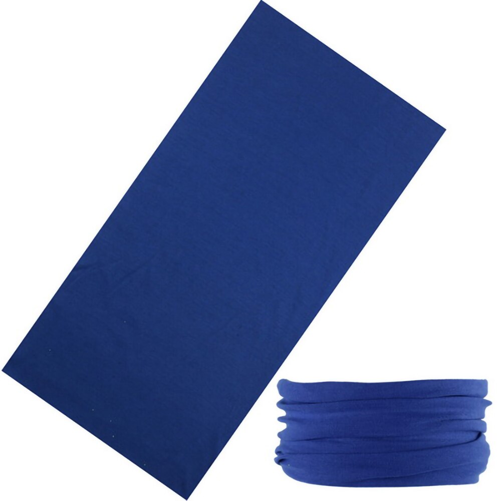 Vertvie dames heren buitensport bandana sjaal hoofddeksel effen kleur gezichtsmasker paardrijden fietsen hoofddoek buis polsband