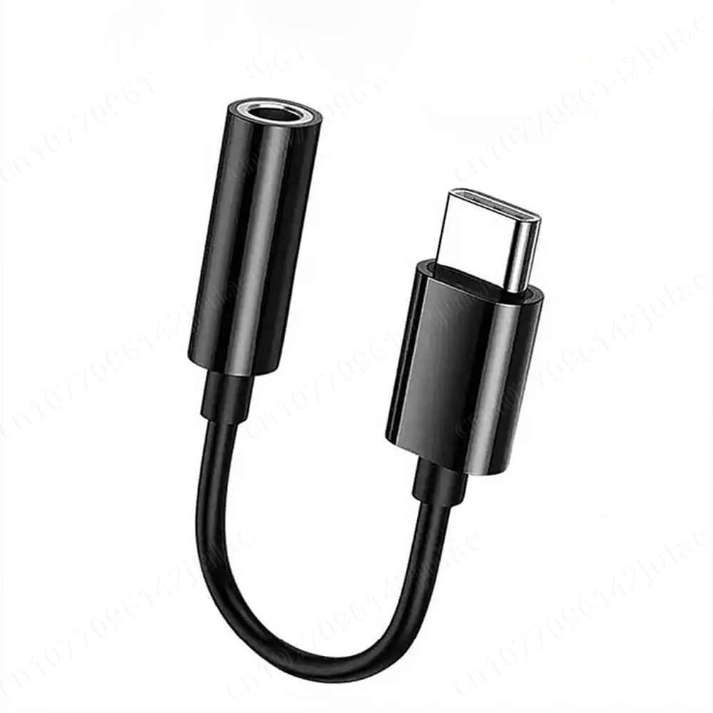 NNBILI USB typu C do gniazda słuchawkowego 3,5 mm Cyfrowy adapter audio do iPhone'a 15Pro Sumsang Xiaomi Poco LG Kabel audio Aux: YELLOW