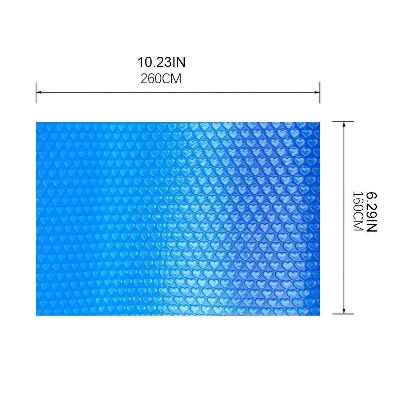 Frame Pool Cover Rectangular Swimming Pool Cover Rainproof Dust Cover U90B